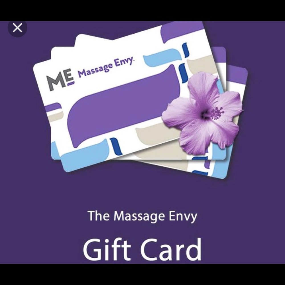✨massage envy gift card✨